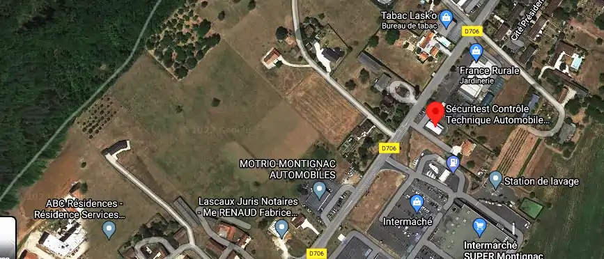 Prix contrôle technique à Montignac-Lascaux