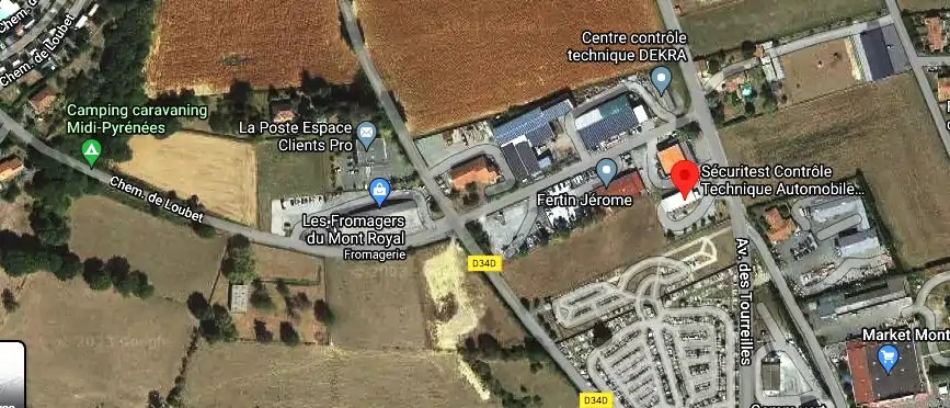 Prix contrôle technique à Montréjeau