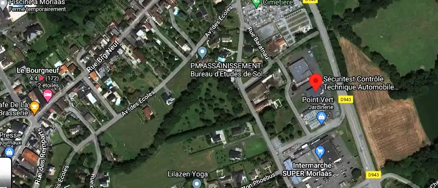 Prix contrôle technique à Morlaas