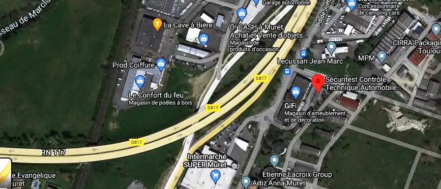 Prix contrôle technique à Muret