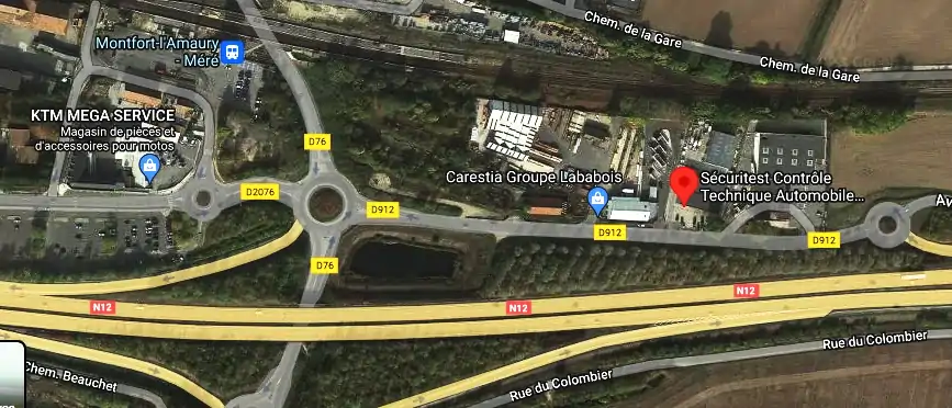 Prix contrôle technique à Méré