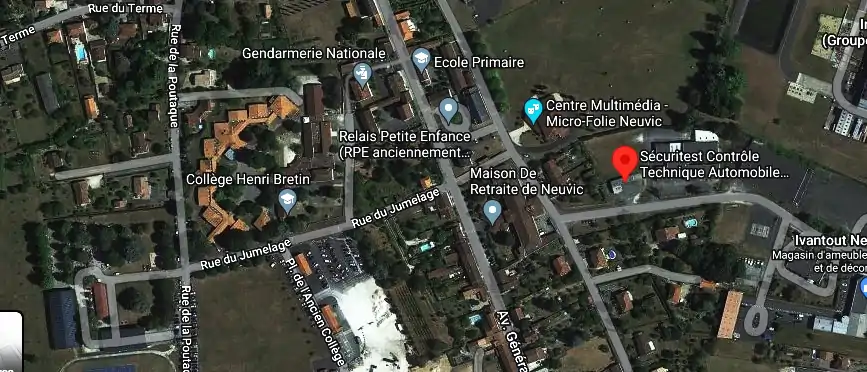 Prix contrôle technique à 24190 Neuvic