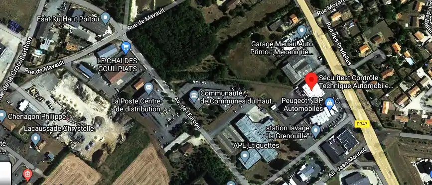 Prix contrôle technique à Neuville-de-Poitou