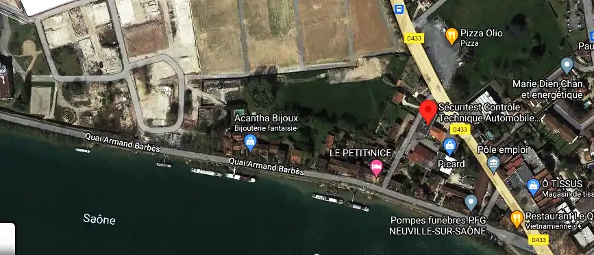 Prix contrôle technique à Neuville-sur-Saône