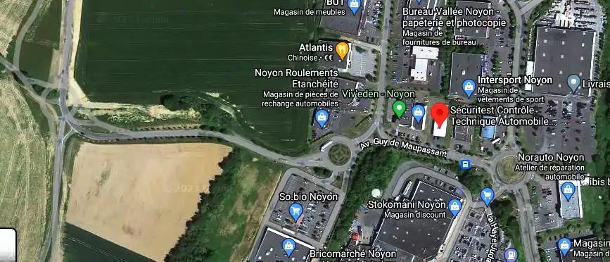 Prix contrôle technique à Noyon