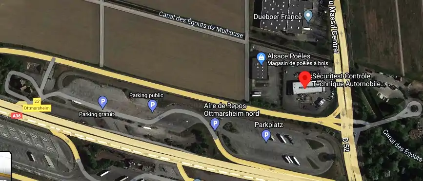 Prix contrôle technique à Ottmarsheim