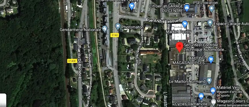 Prix contrôle technique à Pavilly