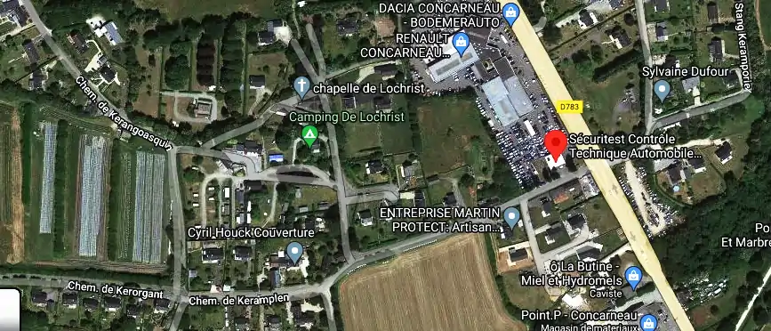 Prix contrôle technique à Concarneau