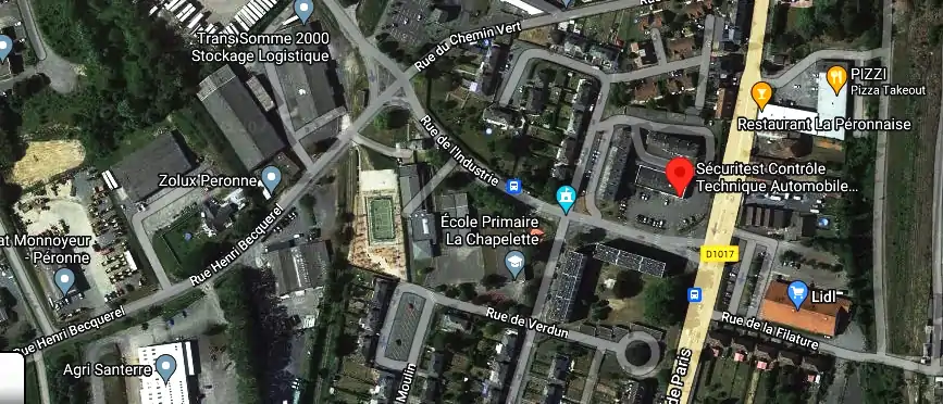 Prix contrôle technique à Péronne