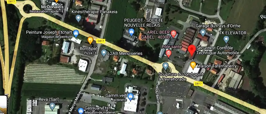 Sécuritest Contrôle Technique Automobile PEYREHORADE à Peyrehorade