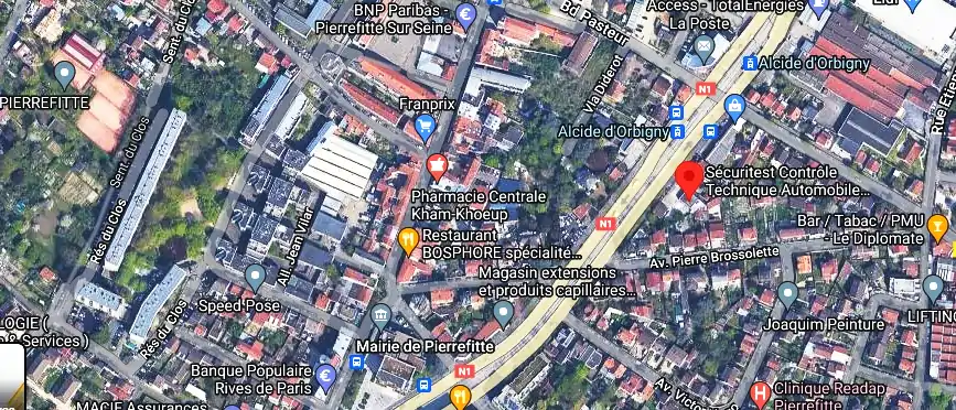 Prix contrôle technique à Pierrefitte-sur-Seine