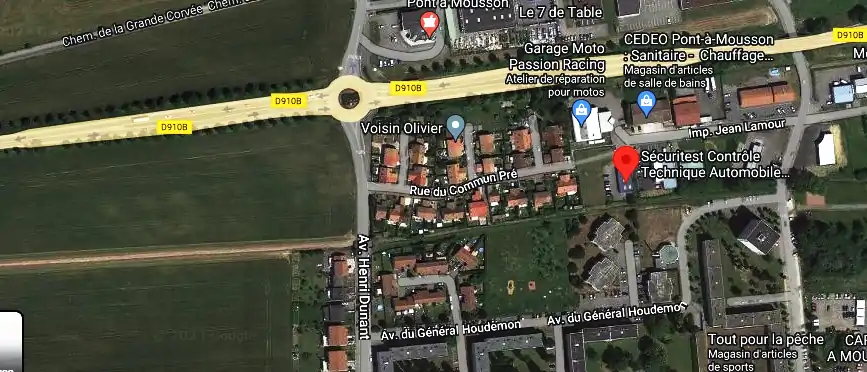 Prix contrôle technique à Pont-à-Mousson