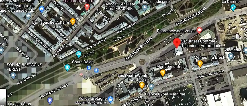 Prix contrôle technique à Brest