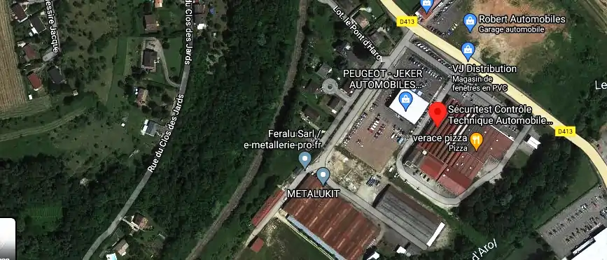 Prix contrôle technique à Poussay