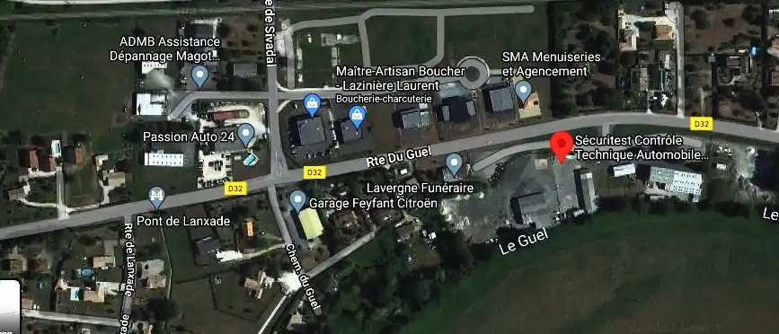 Prix contrôle technique à Prigonrieux