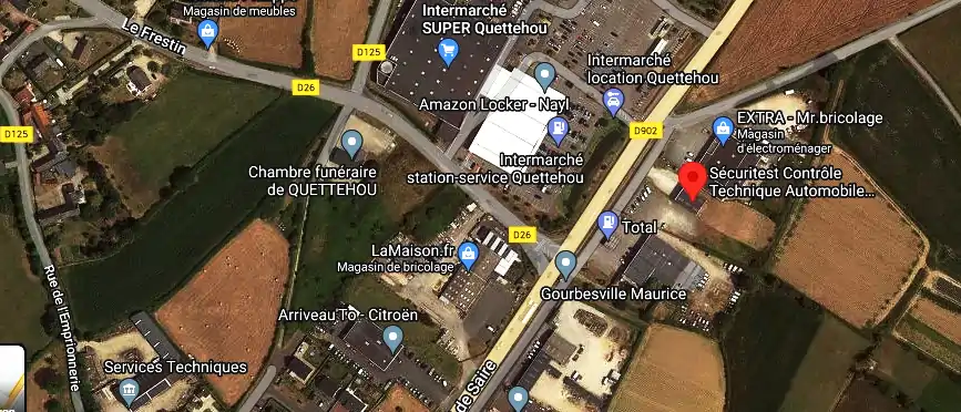 Prix contrôle technique à Quettehou