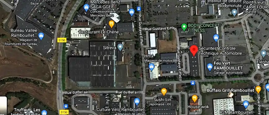 Prix contrôle technique à Rambouillet