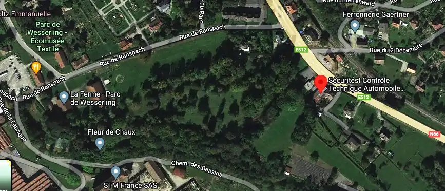 Prix contrôle technique à Ranspach