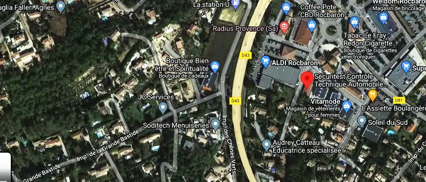 Prix contrôle technique à Rocbaron