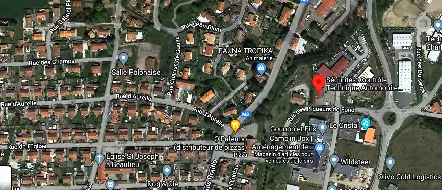 Prix contrôle technique à Roche-la-Molière