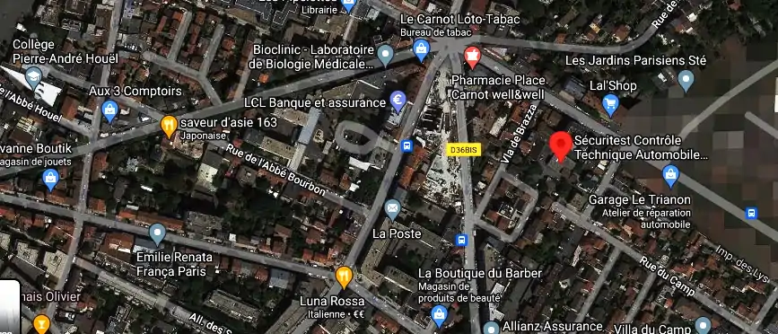 Prix contrôle technique à Romainville