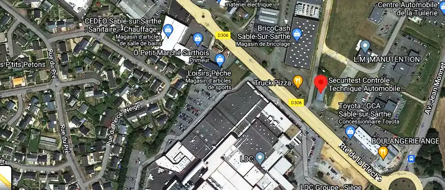 Prix contrôle technique à Sablé-sur-Sarthe