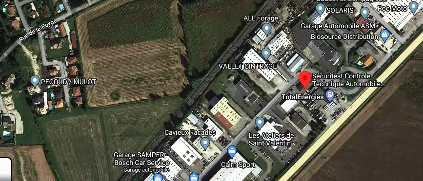 Prix contrôle technique à Saint-André-de-Corcy