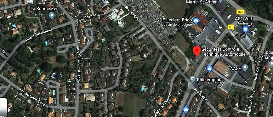 Prix contrôle technique à Saint-Astier