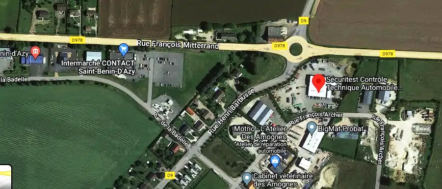 Prix contrôle technique à Saint-Benin-d'Azy