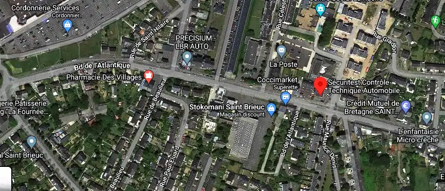 Prix contrôle technique à Saint-Brieuc