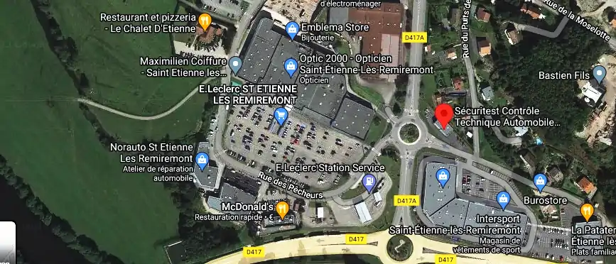 Prix contrôle technique à Saint-Étienne-lès-Remiremont