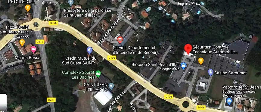 Prix contrôle technique à Saint-Jean-d'Illac