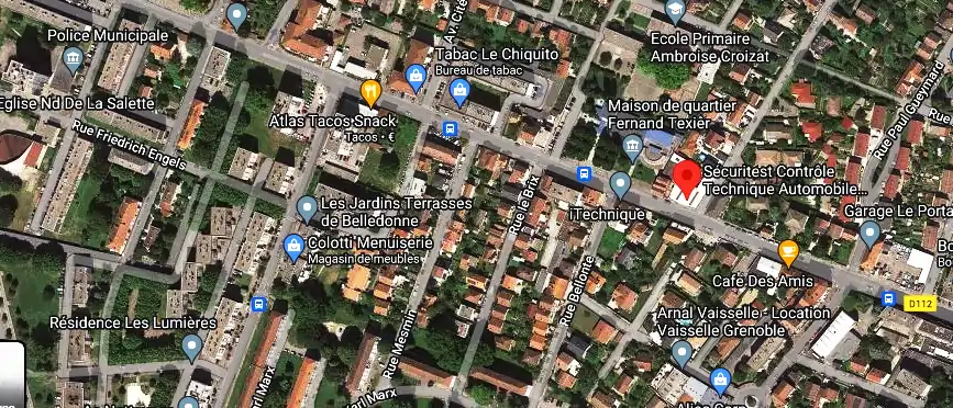 Prix contrôle technique à Saint-Martin-d'Hères