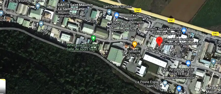 Prix contrôle technique à Saint-Maximin-la-Sainte-Baume