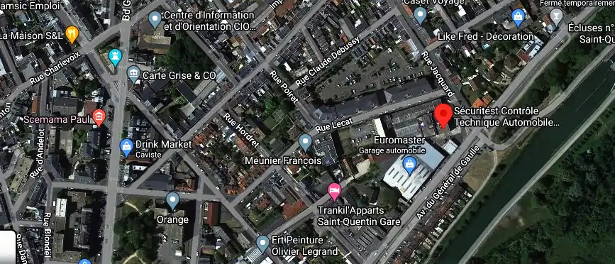 Prix contrôle technique à Saint-Quentin