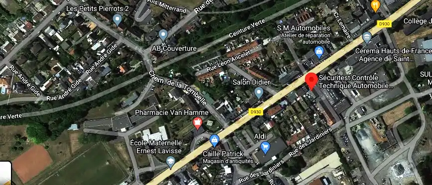 Prix contrôle technique à Saint-Quentin