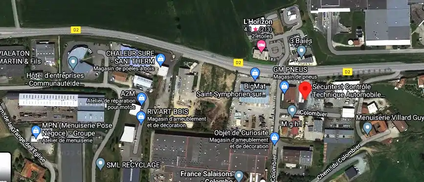 Prix contrôle technique à Saint-Symphorien-sur-Coise