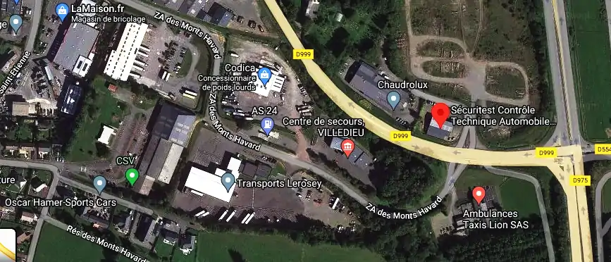 Prix contrôle technique à Sainte-Cécile