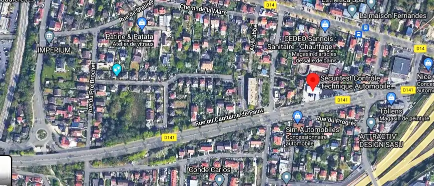 Prix contrôle technique à Sannois