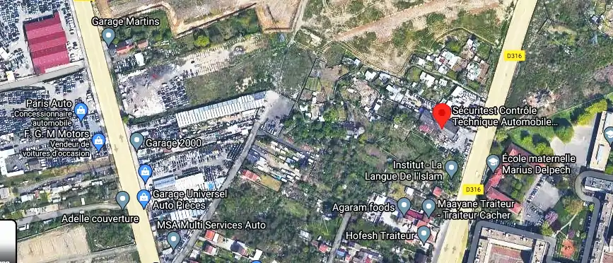 Prix contrôle technique à Sarcelles