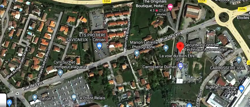 Prix contrôle technique à Savigneux