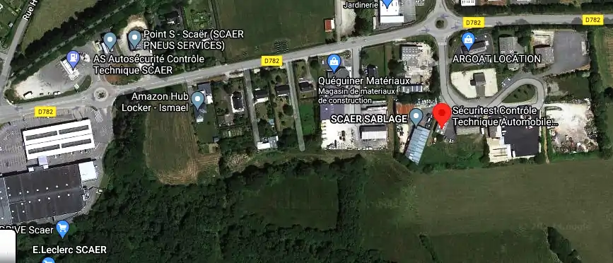 Prix contrôle technique à Scaër