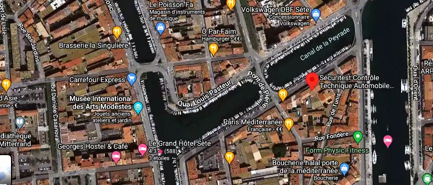 Prix contrôle technique à Sète