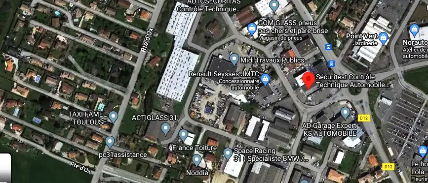 Prix contrôle technique à Seysses