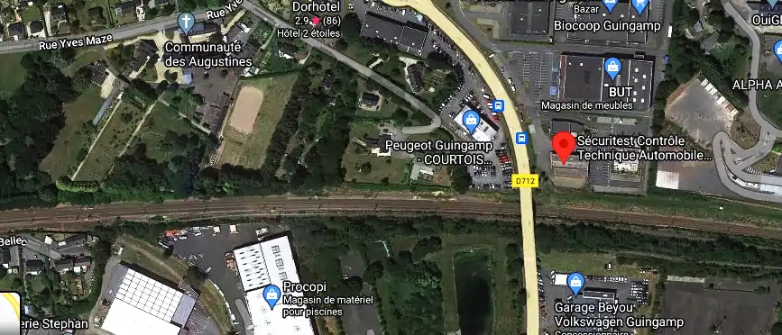 Prix contrôle technique à Saint-Agathon