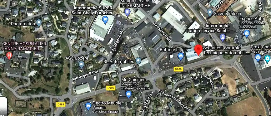 Prix contrôle technique à Saint-Chély-d'Apcher