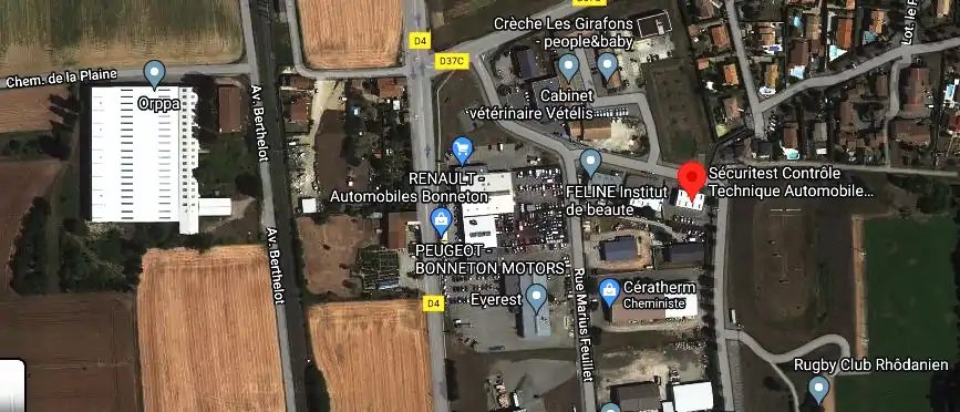 Prix contrôle technique à Saint-Clair-du-Rhône