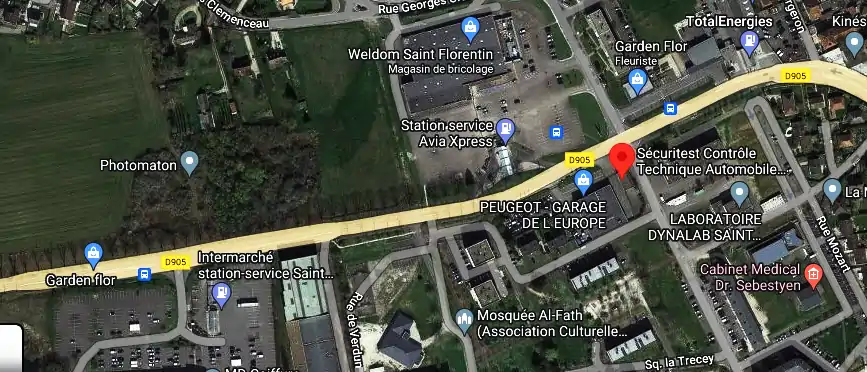 Prix contrôle technique à Saint-Florentin