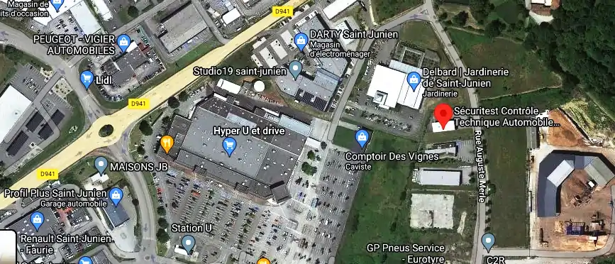 Prix contrôle technique à Saint-Junien