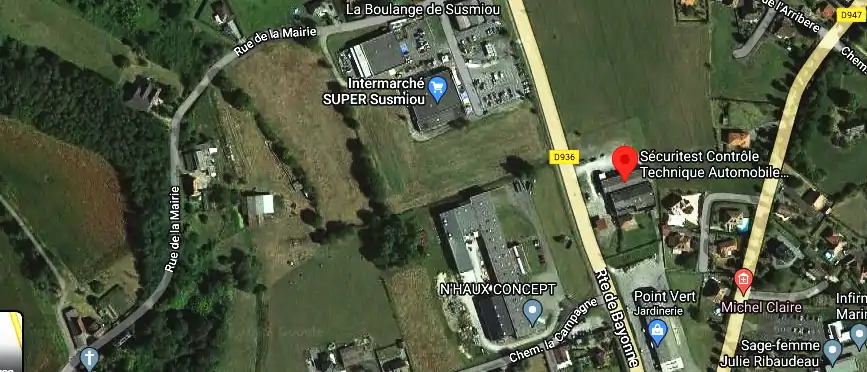 Prix contrôle technique à Susmiou